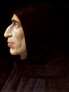 Girolamo Savonarola (1452-1498) fue un religioso dominico condenado a la hoguera por un tribunal de la Inquisición y la inclusión de su obra en el Índice de libros prohibidos.
